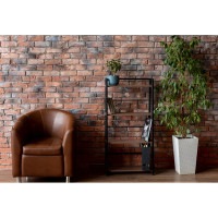 Стеллаж ТИТАН МЕТА СЛС-3/1200, ясень тёмный шимо 4670026243291