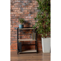 Стеллаж ТИТАН МЕТА СЛС-2/800, ясень светлый шимо 4670026243260