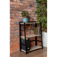 Стеллаж ТИТАН МЕТА СЛС-2/800, ясень светлый шимо 4670026243260