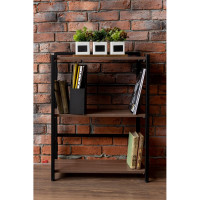 Стеллаж ТИТАН МЕТА СЛС-1/800, ясень тёмный шимо 4670026243307