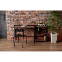 Стеллаж ТИТАН МЕТА СЛС-1/800, ясень тёмный шимо 4670026243307