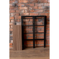 Стеллаж ТИТАН МЕТА СЛС-1/800, ясень тёмный шимо 4670026243307