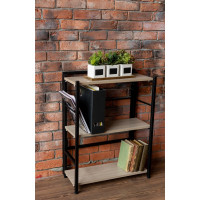 Стеллаж ТИТАН МЕТА СЛС-1/800, ясень светлый шимо 4670026243253