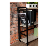 Стеллаж ТИТАН МЕТА СЛС-1/800, ясень светлый шимо 4670026243253