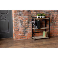 Стеллаж ТИТАН МЕТА СЛС-1/800, ясень светлый шимо 4670026243253