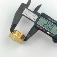 Муфта латунная переходная Профитт 3/4НР х 3/8ВР, 10 шт 9279257