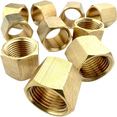 Латунная Муфта 1/2 ВР, 10 шт Профитт 9279271