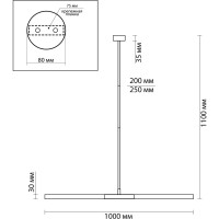 Потолочный светильник ODEON LIGHT G9 2*40W SOHO 4307_2