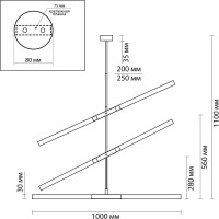Потолочный светильник ODEON LIGHT G9 6*40W SOHO 4307_6