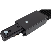 Соединитель для шинопроводов Volpe гибкий, однофазный K24 BLACK 1 POLYBAG UBX-Q121 UL-00001339