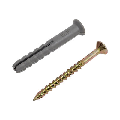 Дюбель-гвоздь SWFS 6х40, 200 шт. конт-р круг. тов-091180