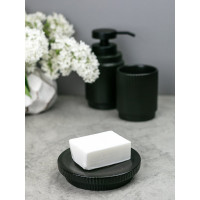 Мыльница Bath Plus 12,3х2,7 см BREVITA цвет BLACK CE2478DA-SD