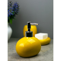 Дозатор для жидкого мыла Bath Plus 12,5х9х13см Giallo W-CE0082PA-LD
