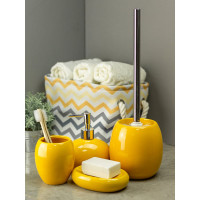 Дозатор для жидкого мыла Bath Plus 12,5х9х13см Giallo W-CE0082PA-LD