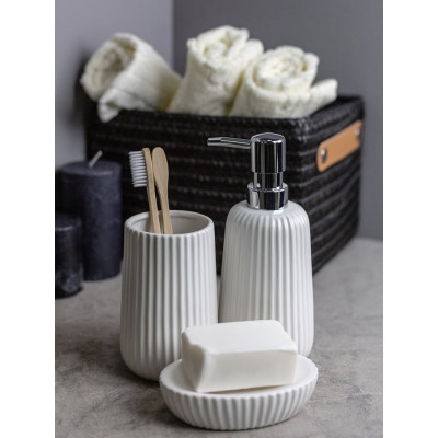 Комплект настольных аксессуаров TORRE Bath Plus W-CE2048CA-SET3