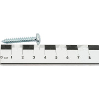 Шуруп с полукруглой головкой КРЕП-КОМП DIN7981, 5,5x32, 40 шт. шп5532мф