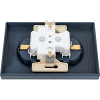 Розетка Systeme Electric AtlasDesign Грифель с/з двойная, со шторками, 16А, в сборе SE ATN000726