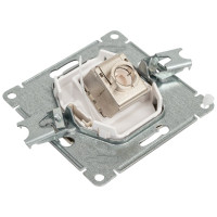 Компьютерная розетка Systeme Electric AtlasDesign Алюминий RJ45, кат. 6A, механизм SE ATN000386