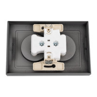 Розетка Systeme Electric AtlasDesign Сталь б/з двойная, 16А, в сборе SE ATN000920