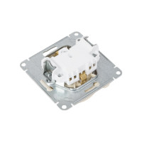 Розетка Systeme Electric AtlasDesign Беж с/з со шторками с выталк., 16А, механизм SE ATN000247
