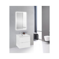 Подвесная база под раковину BelBagno ETNA39-500/390-2C-SO-BL-P Bianco Lucido