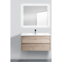 Подвесная база под раковину BelBagno KRAFT-1000-2C-SO-RGB Rovere Galifax Bianco