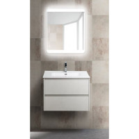 Подвесная база под раковину BelBagno KRAFT-700-2C-SO-BO Bianco Opaco