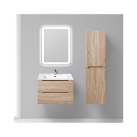Подвесная база под раковину BelBagno ETNA-700-2C-SO-WO-P Rovere Bianco
