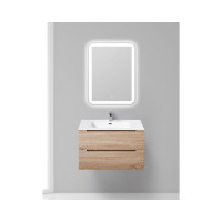 Подвесная база под раковину BelBagno ETNA-800-2C-SO-WO-P Rovere Bianco