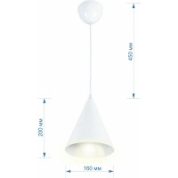 Светильник Apeyron декоративный, подвесной, "Ляфамий" / 14-46