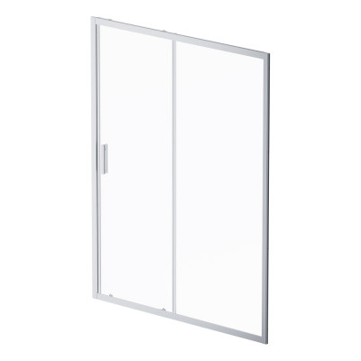 Душевая дверь AM.P Gem Solo 150x195, стекло прозрачное, профиль матовый хром W90G-150-1-195MT