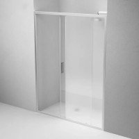 Душевая дверь AM.P Gem Solo 150x195, стекло прозрачное, профиль матовый хром W90G-150-1-195MT