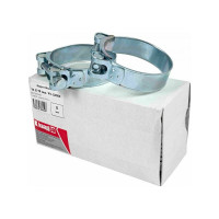 Одноболтовый силовой хомут NOVOCRAFT 74-79 мм, цинк, уп. 5 шт. RZN074079005