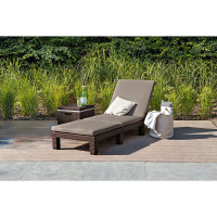 Шезлонг Keter Daytona Delux капучино 252225