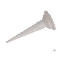 Герметик Рустил 1К 600 мл темно-коричневый RAL 8019 и насадка к пистолету для герметика 61458143