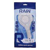 Лейка для душа RAIN 3 режима, 120 мм., хром/белый 582-052