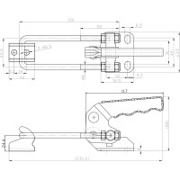 Стягивающий зажим HS CLAMP HS-40870