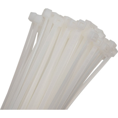 Нейлоновая хомут-стяжка NOVOCRAFT 3x160 мм, белая, уп. 100 шт. HCC031600100