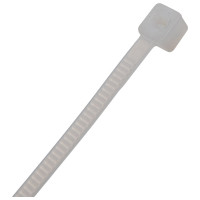 Нейлоновая хомут-стяжка NOVOCRAFT 3x160 мм, белая, уп. 100 шт. HCC031600100