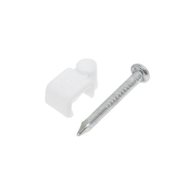 Скоба с гвоздём КРЕП-КОМП прямоугольная 6 мм 50 шт спг6