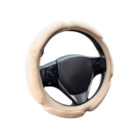 Оплетка KRAFT эко-кожа со спонжевыми вставками, размер M, 38 см, бежевая KT 800357