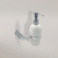 Дозатор для мыла Bath Plus TERRA Chromed, керамическая колба C-51095B