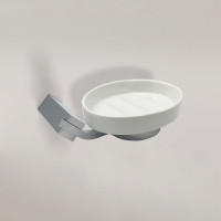 Мыльница с держателем Bath Plus TERRA Chromed C-51095
