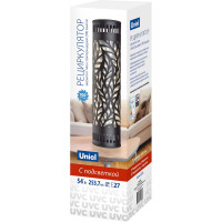 Рециркулятор закрытого типа Uniel UVCB/4000K D02 BLACK с бактерицидной лампой Е27. UDG-V100A UL-00007824