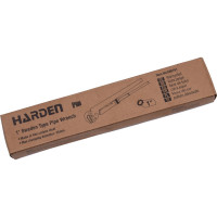 Трубный рычажный ключ HARDEN шведский, длина 280 мм, разведение губок 35 мм 600761