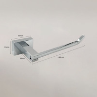 Бумагодержатель без крышки Bath Plus BRUKLIN BR-86010B