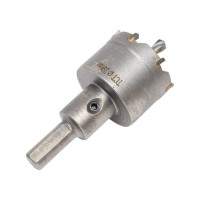 Коронка по металлу 39 мм с пластинами ВК8 WOLFSTAR cw00026