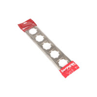 Рамка EKF Валенсия 5-местная кашемир EWM-G-305-40