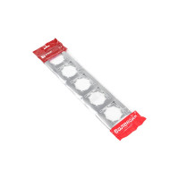 Рамка EKF Валенсия 5-местная сталь EWM-G-305-30