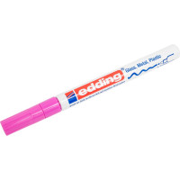 Глянцевый лаковый маркер Edding округлый наконечник, 1-2 мм, розовый E-751#9